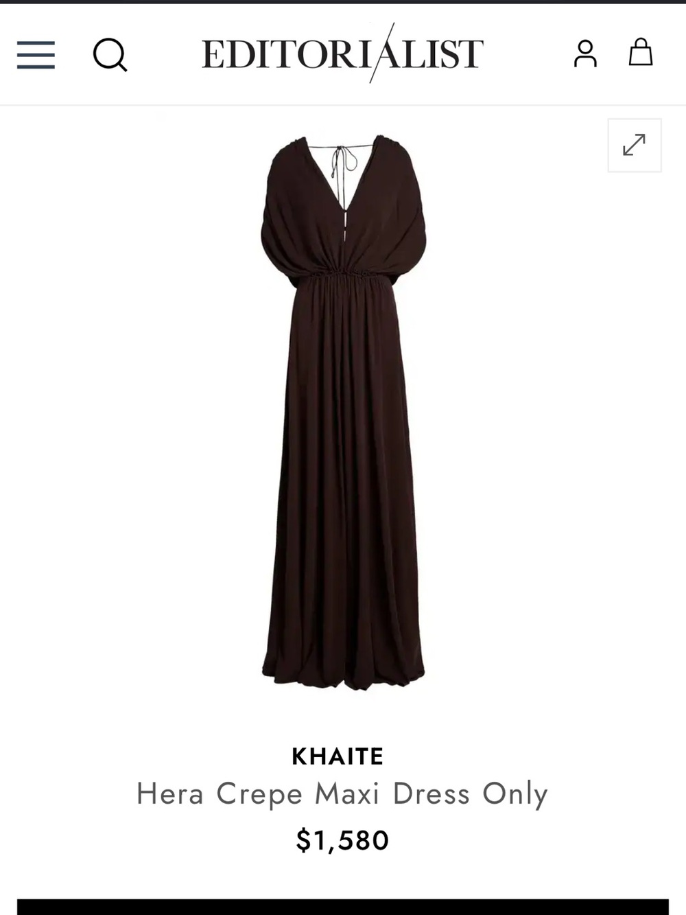 Khaite Maxi Jersey Gown